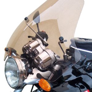 Pare-brise BMW R850R - R1150R de 2002 à 2006 guidon alu modèle EUROSCREEN hauteur 57 cm
